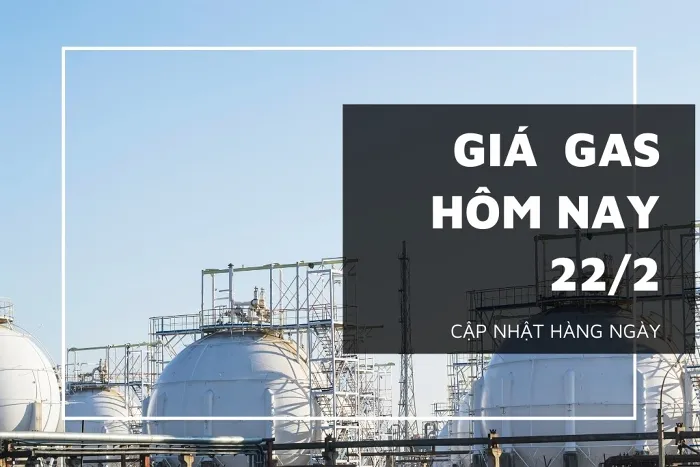 Giá gas hôm nay 22/2: Liên tục trượt dốc với mức điều chỉnh dưới 1%