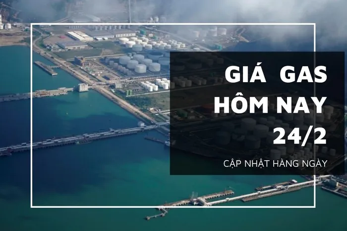 Giá gas hôm nay 24/2: Dứt đà giảm, giá khí đốt tự nhiên tặng nhẹ dưới 0,5%