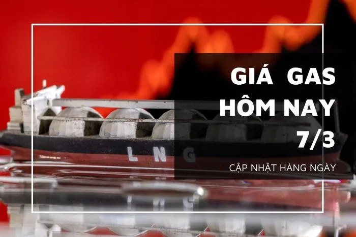 Giá gas hôm nay 7/3: Tiếp đà giảm nhẹ không quá 0,5%