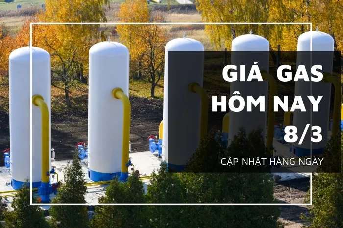 Giá gas hôm nay 8/3: Duy trì đà giảm ngày thứ ba liên tiếp