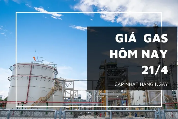 Giá gas hôm nay 21/4: Tiếp tục nhích nhẹ gần 1%