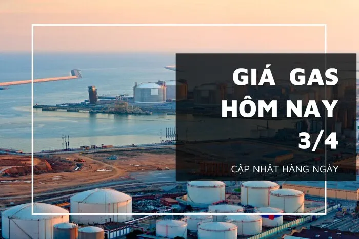 Giá gas hôm nay 3/4: Lao dốc gần 4% vào sáng đầu tuần