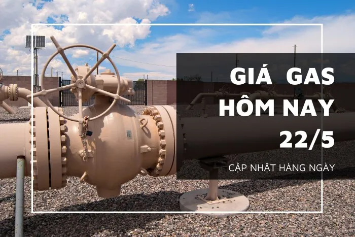 Giá gas hôm nay 22/5: Giảm trở lại sau khi phục hồi nhẹ ở phiên trước