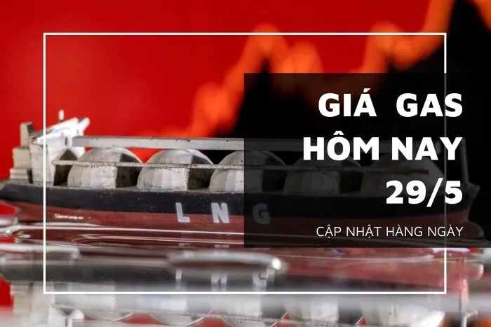 Giá gas hôm nay 29/5: Tăng nhẹ dưới 1% vào đầu phiên