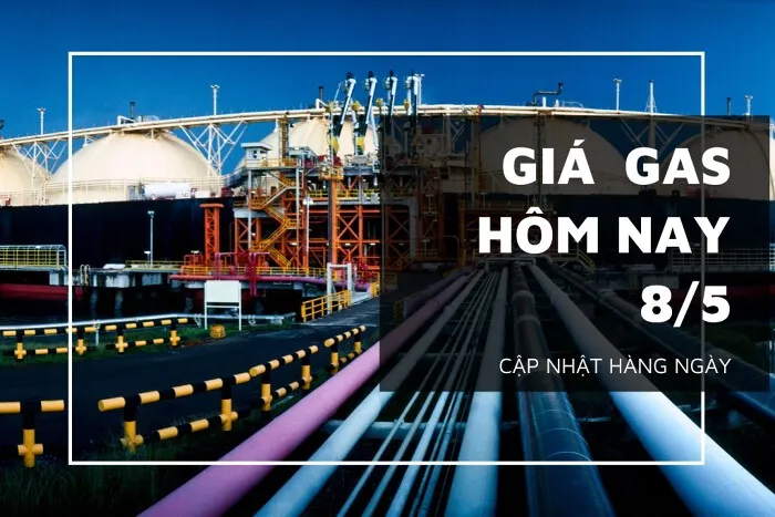 Giá gas hôm nay 8/5: Leo dốc hơn 3% vào sáng đầu tuần