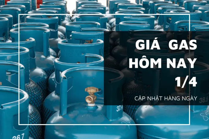 Giá gas hôm nay 1/4: Giảm gần 1% vào sáng đầu tuần