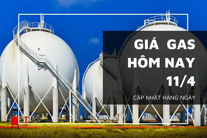 Ngày 11/4, giá gas xoay chiều giảm nhẹ chỉ sau hai phiên tăng