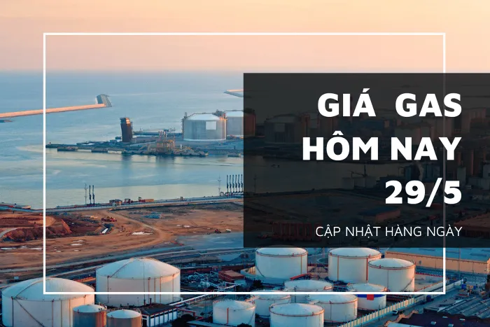 Giá gas sáng 29/5 tiếp tục trượt nhẹ dưới 1%