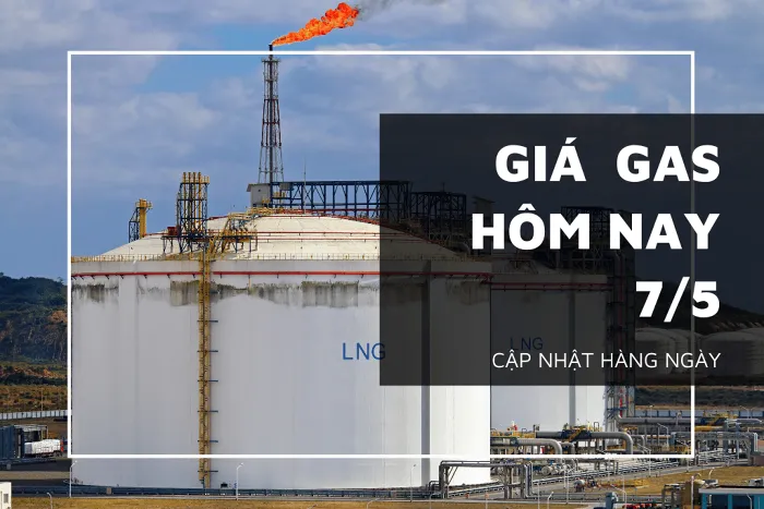 Giá gas ngày 7/5 xoay chiều giảm sau hai phiên phục hồi