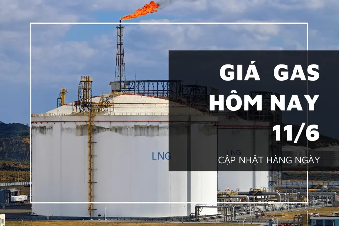 Giá gas ngày 11/6 duy trì đà tăng do thời tiết nóng hơn