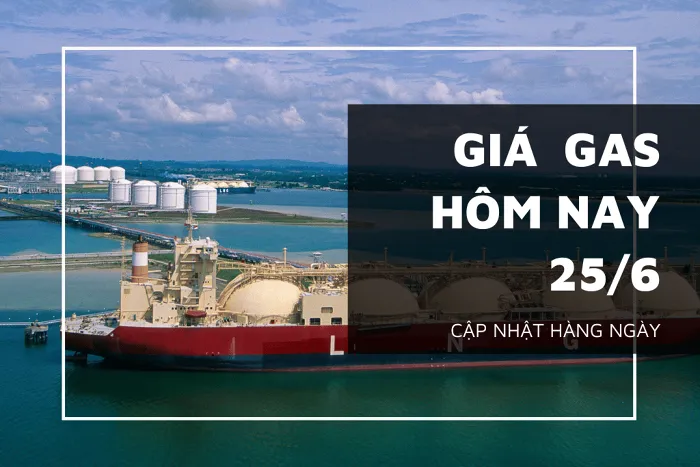 Giá gas duy trì đà giảm dưới 0,5% vào sáng 25/6