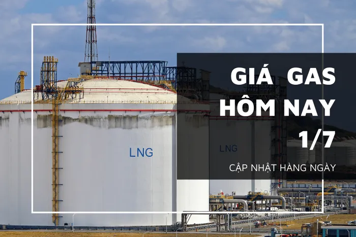 Đầu tuần 1/7, giá gas bán lẻ trong nước lặng sóng, thế giới trượt dốc gần 1%